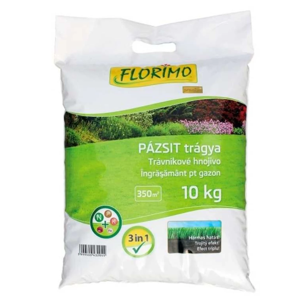 Florimo 3in1 gyeptrágya (350m2) 10kg