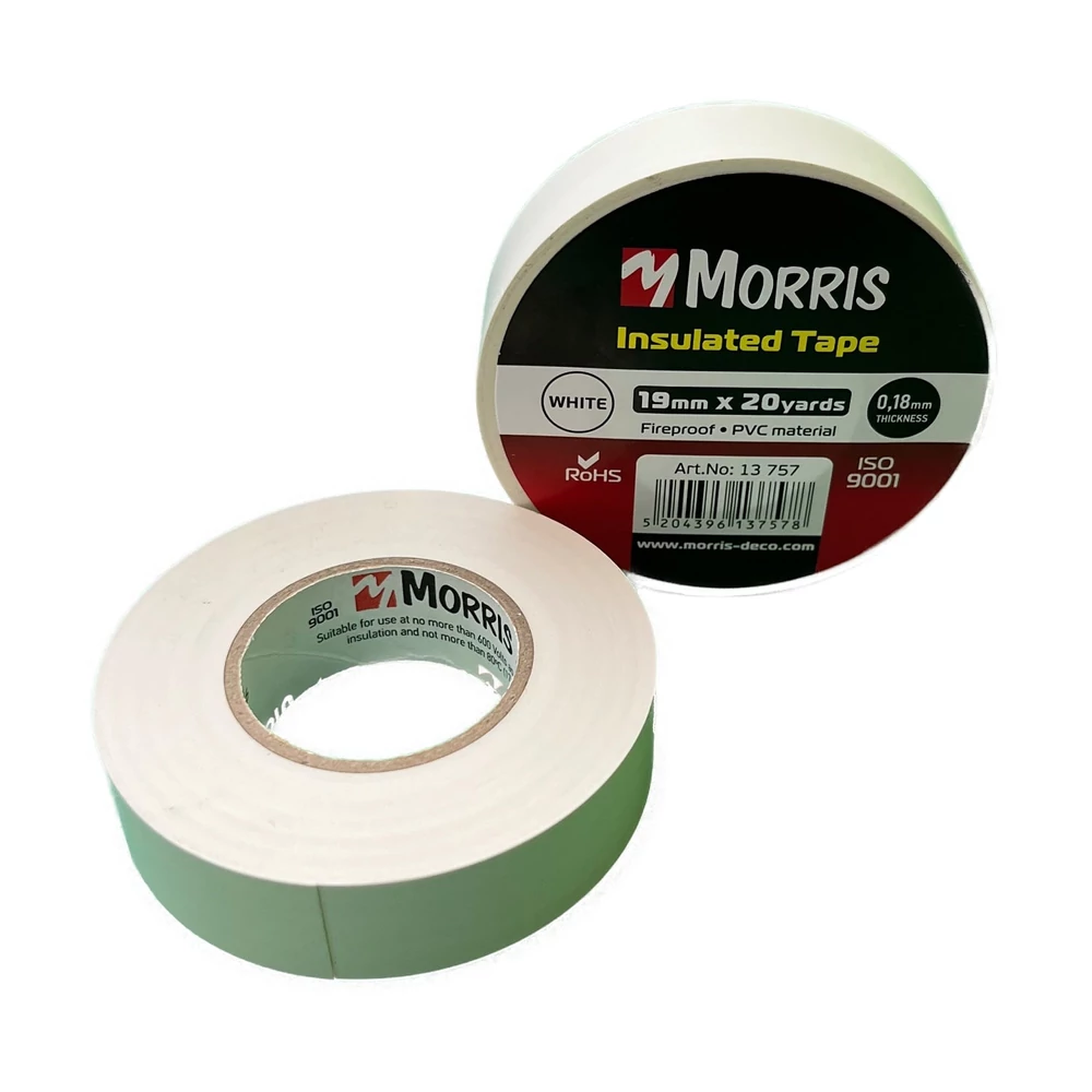 Benman Szigetelőszalag 19mm 18M Fehér