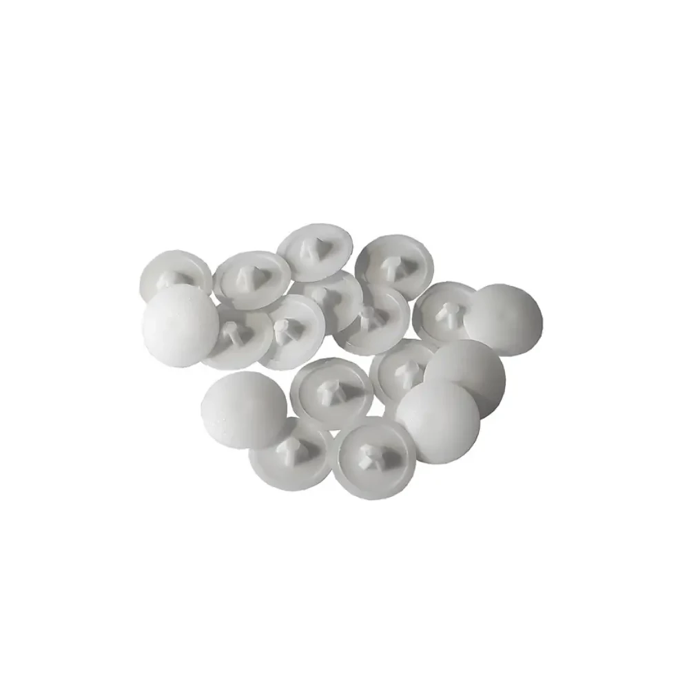 Pozdorjacsavar Dísztető Fehér Műanyag (18db)