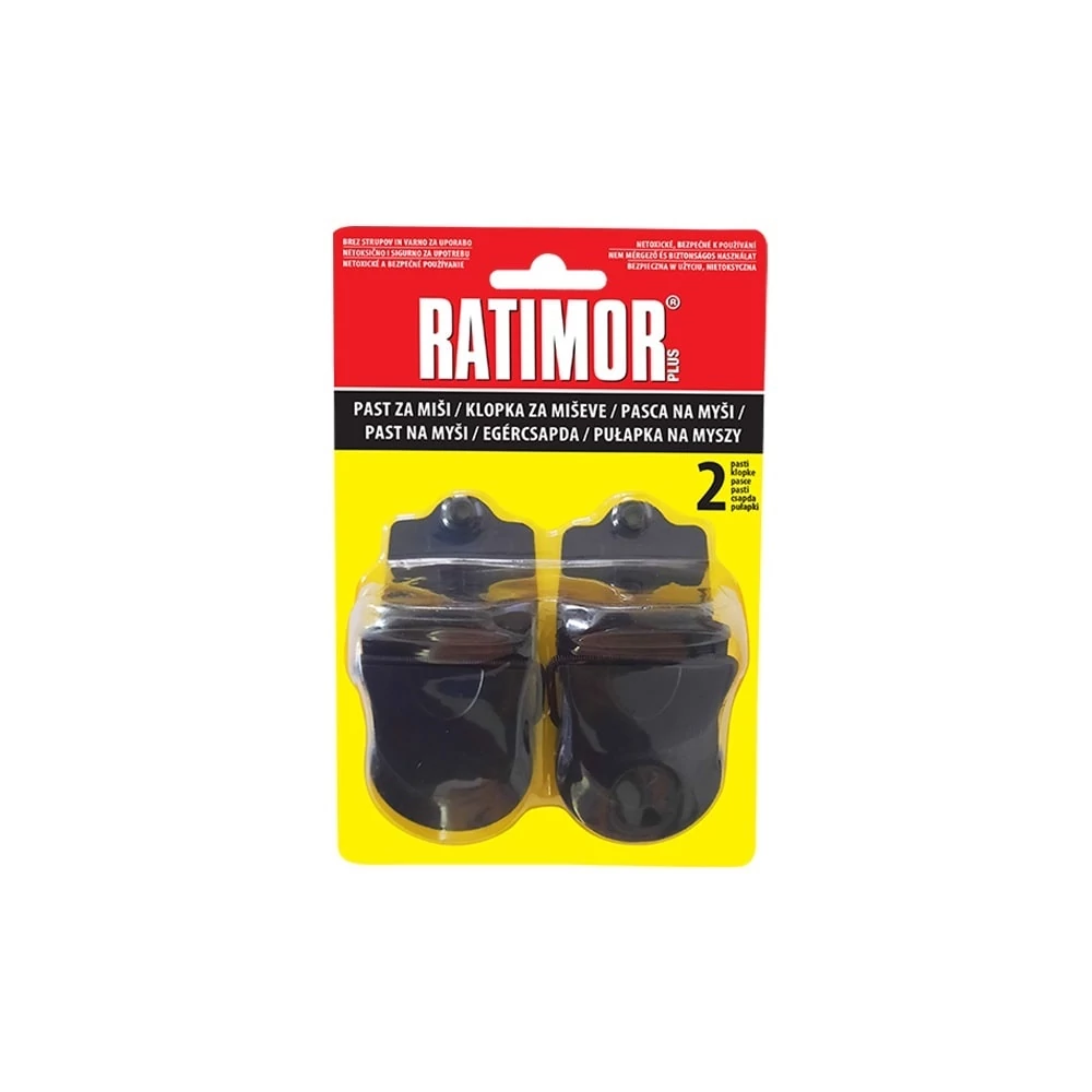 Ratimor Műanyag Egérfogó (2db)