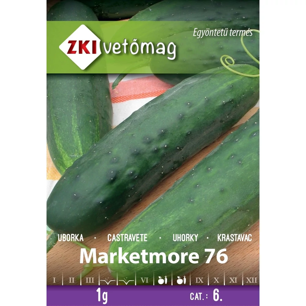 ZKI Uborka (Marketmore 76) Vetőmag 1G