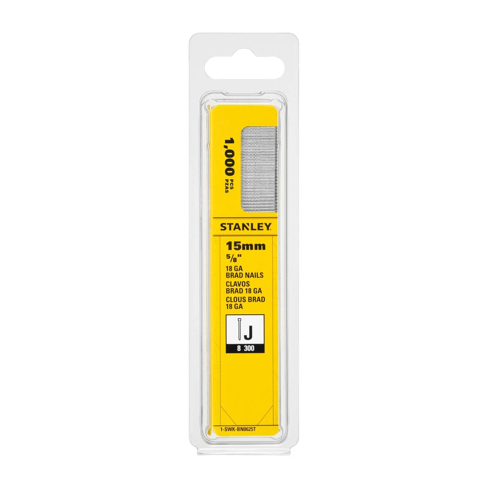 STANLEY „J/E“ típusú tűző szeg 15mm (1000db)