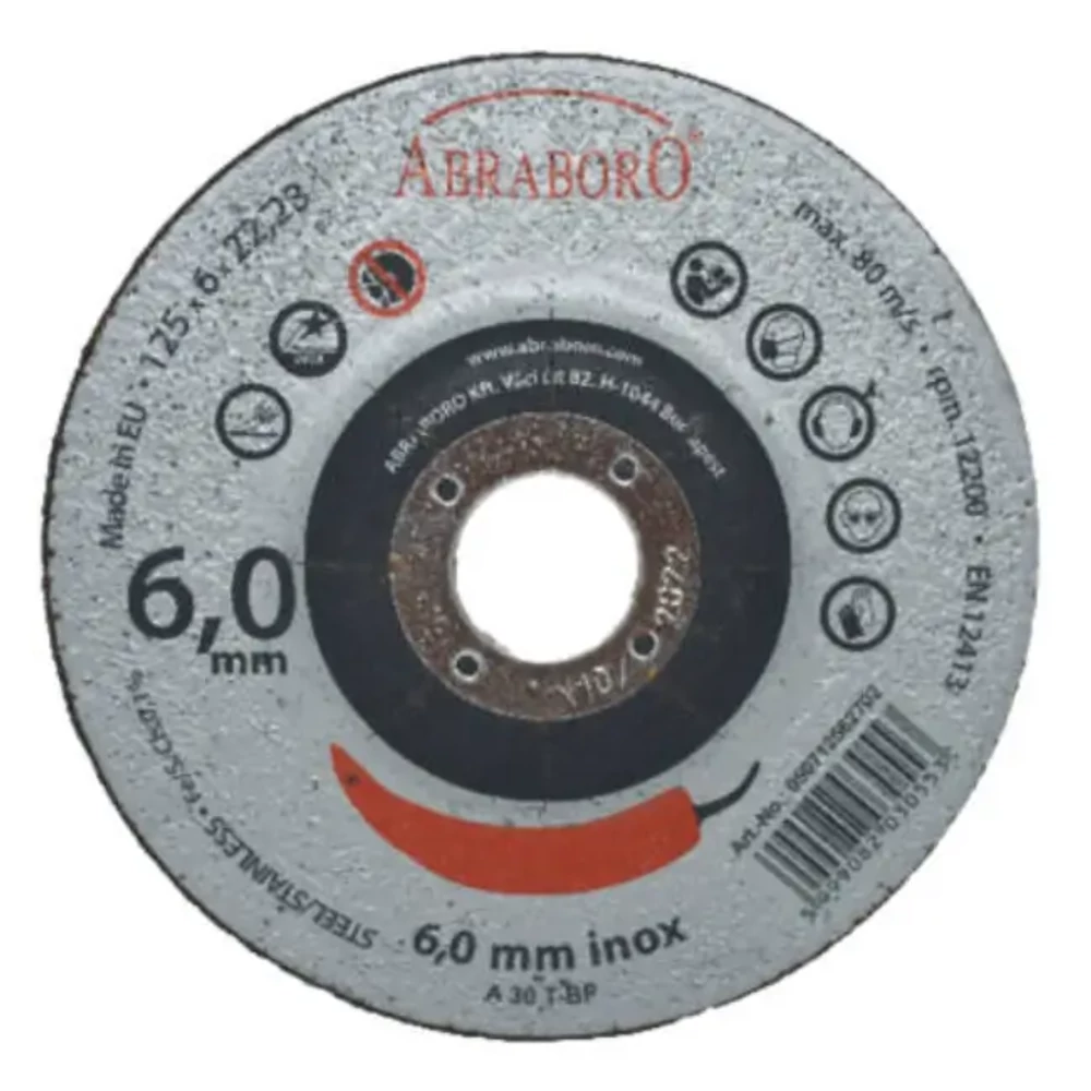 Abraboro Chili INOX fémtisztító korong 125x6mm