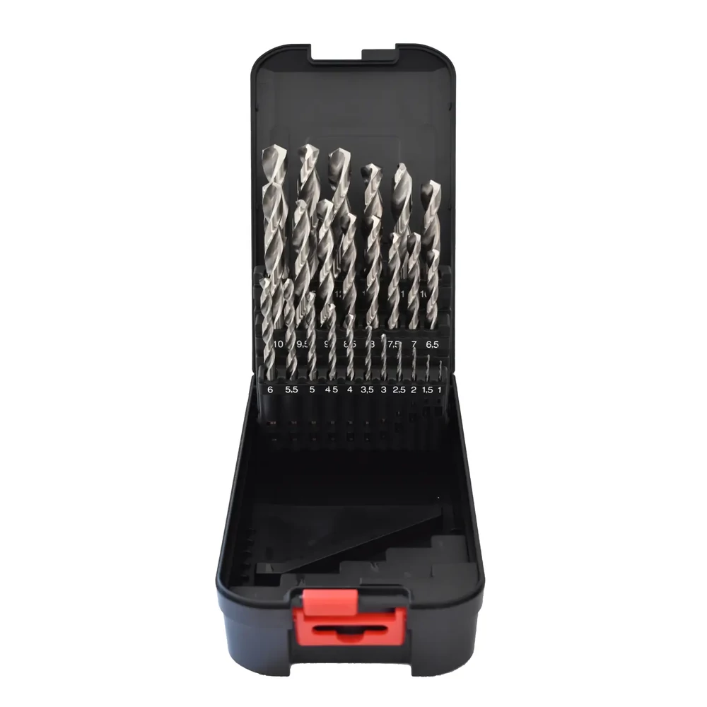 Abraboro HSS-GS edzett fémfúró készlet 1-13mm (25 részes)