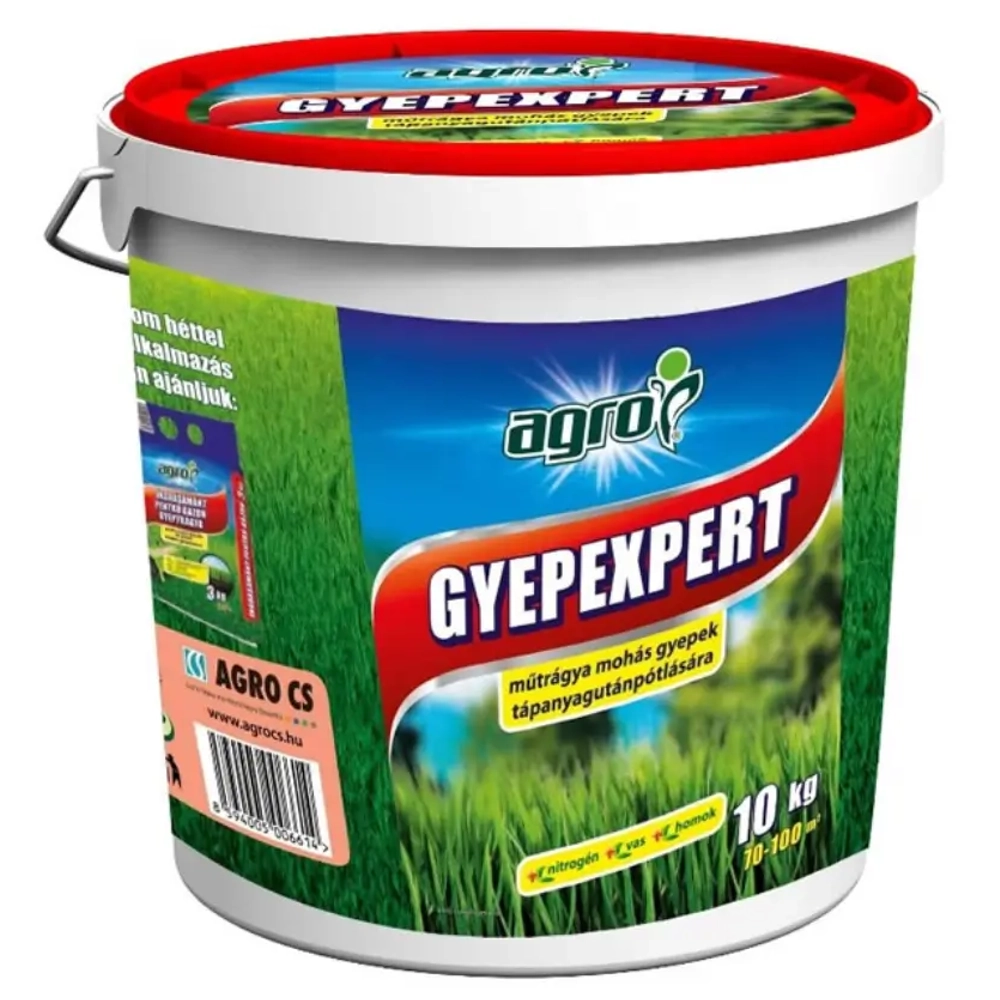 Agro Gyepexpert mohacsökkentő gyeptrágya 10kg