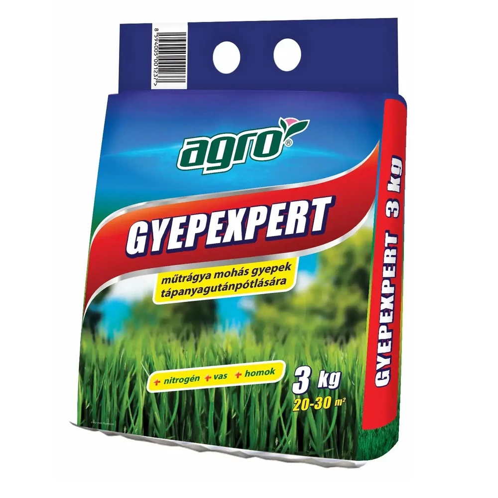 Agro Gyepexpert mohacsökkentő gyeptrágya 3kg