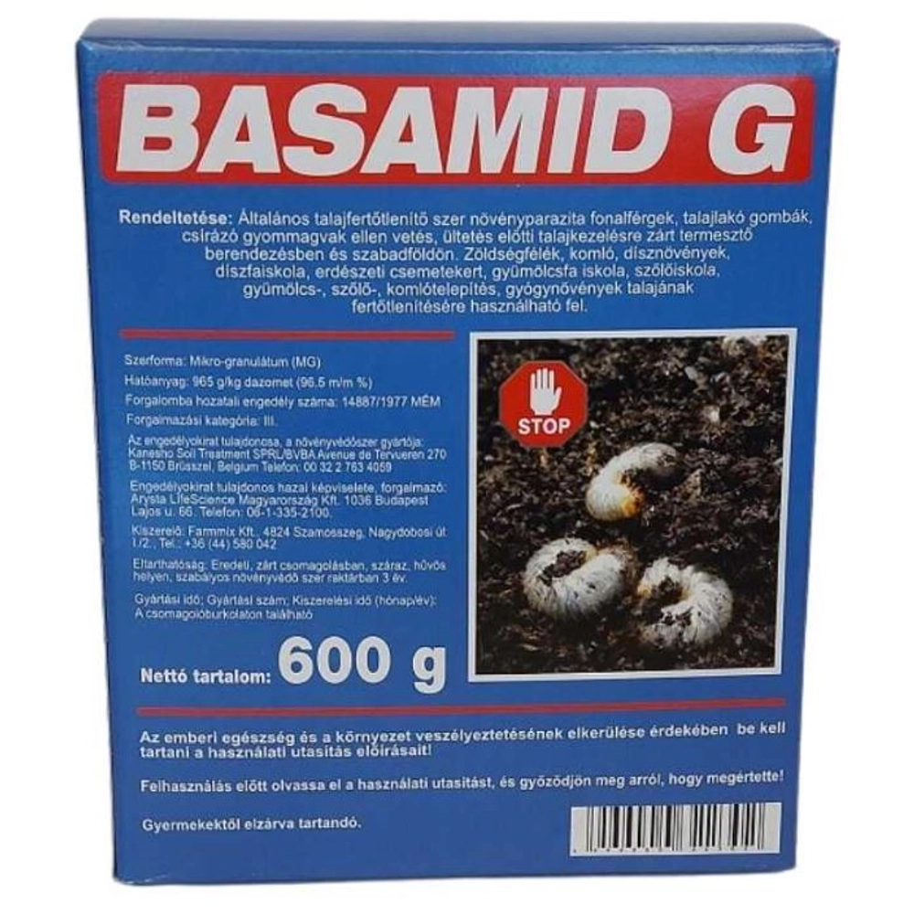 Basamid G talajfertőtlenítő szer 600g