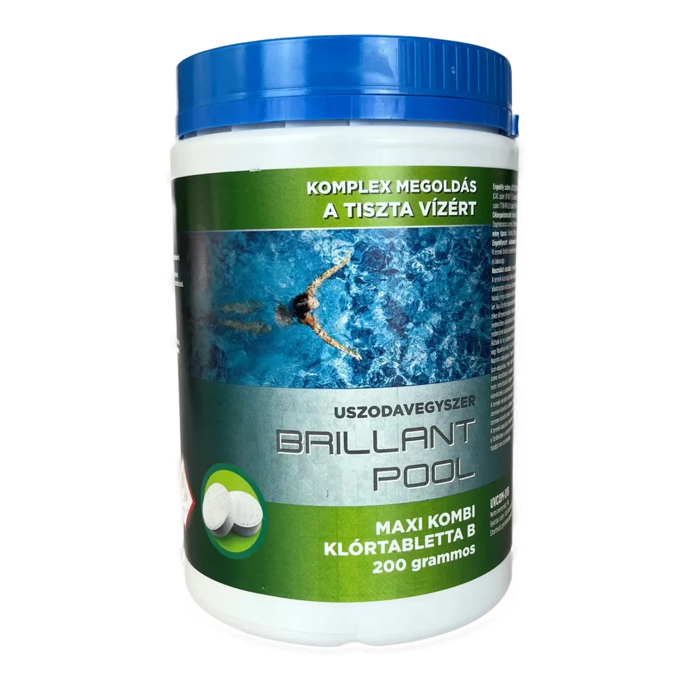 Brilliant Pool Maxi Kombi B 200g-os klórtabletta 1kg