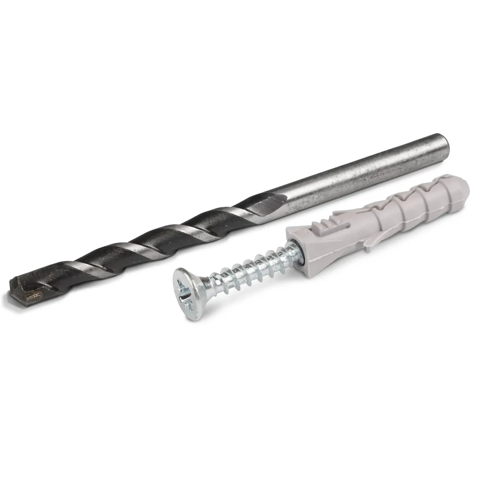 FIX dübel 6x30mm + süllyesztett fejű csavar 3,5x35mm (12 db) + 6mm kőzetfúró