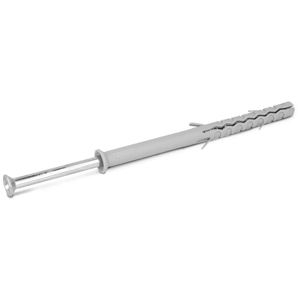 KDS tokrögzítő dübel 10x80mm + süllyesztett fejű csavar 6,8x85mm (6 db)