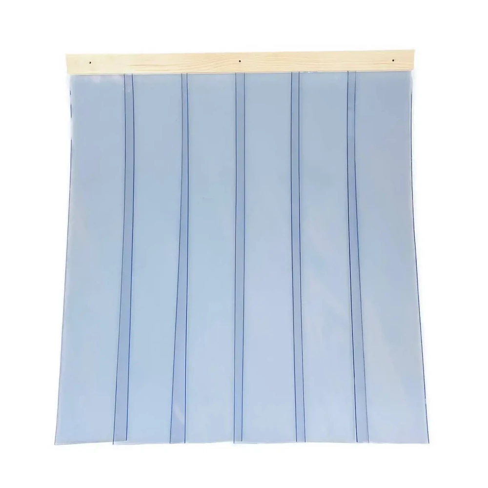 Kutyaház hőfüggöny 55 x 60 cm léccel átfedéssel