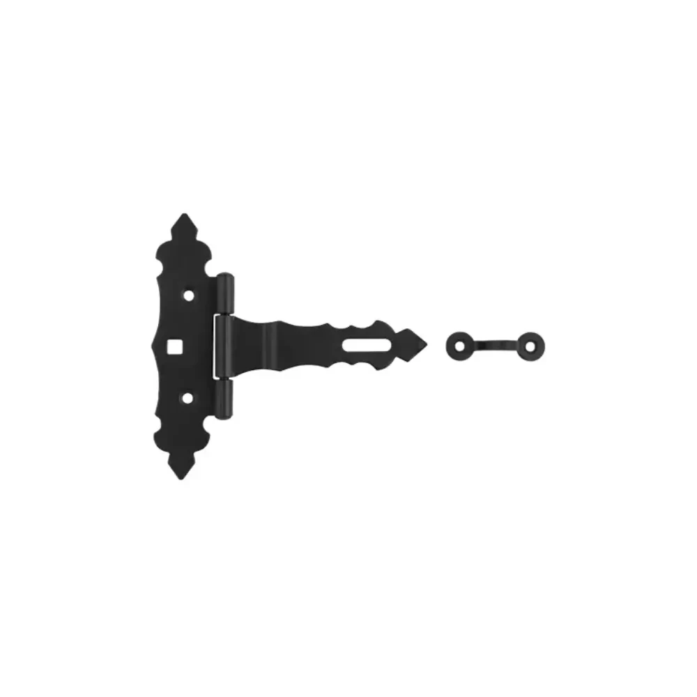 Lakatpánt Díszes 100 + 35 / 70mm Fekete