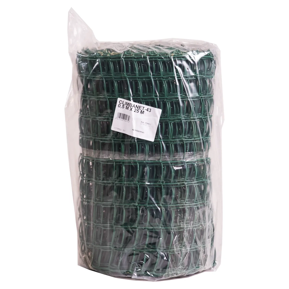 Nortene Climbanet műanyag kertirács zöld 46x44mm 50cm (25m)