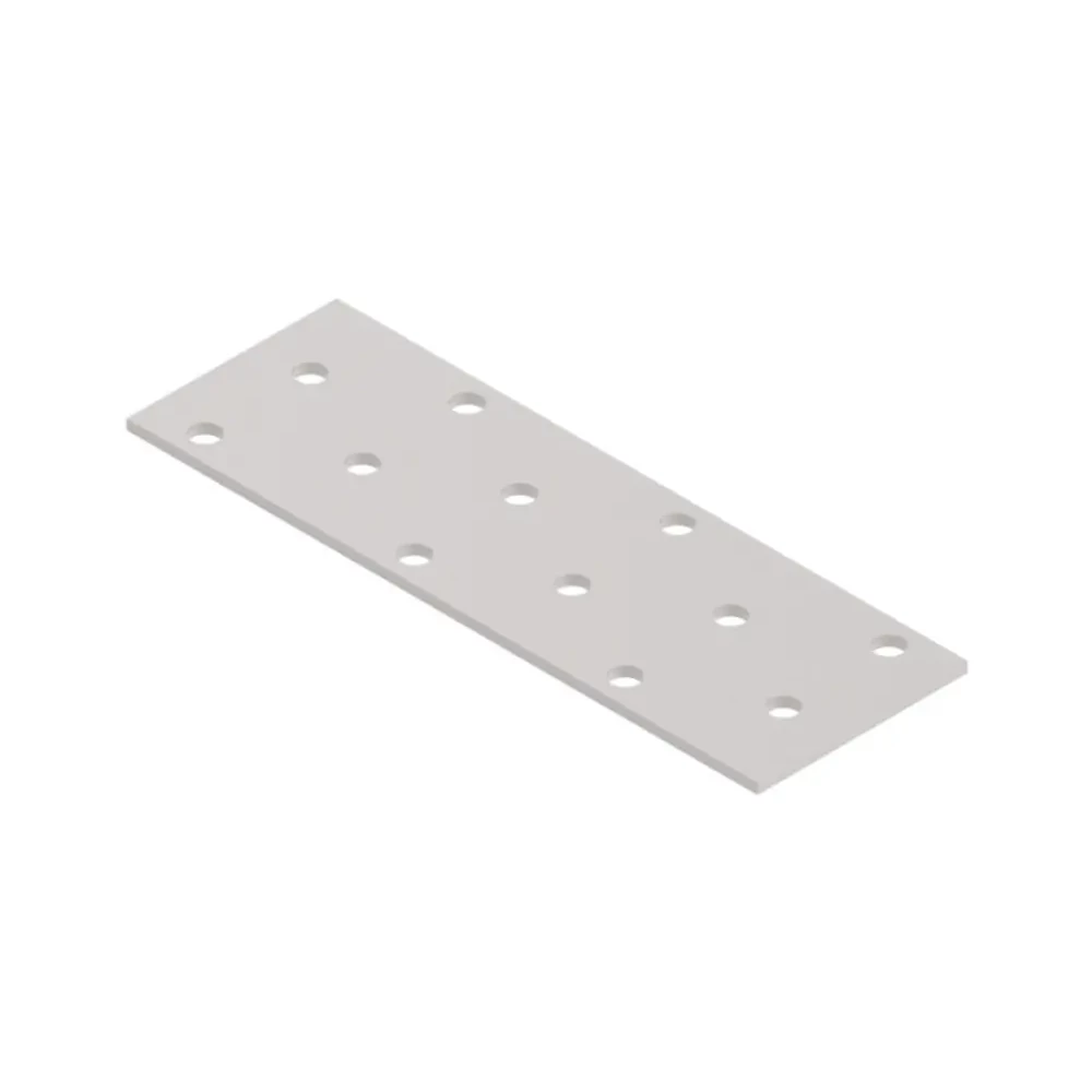 Összekötő lemez horganyzott perforált 40x120x2mm