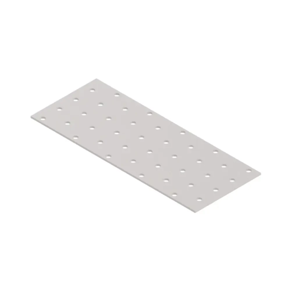 Összekötő lemez horganyzott perforált 80x200x2mm