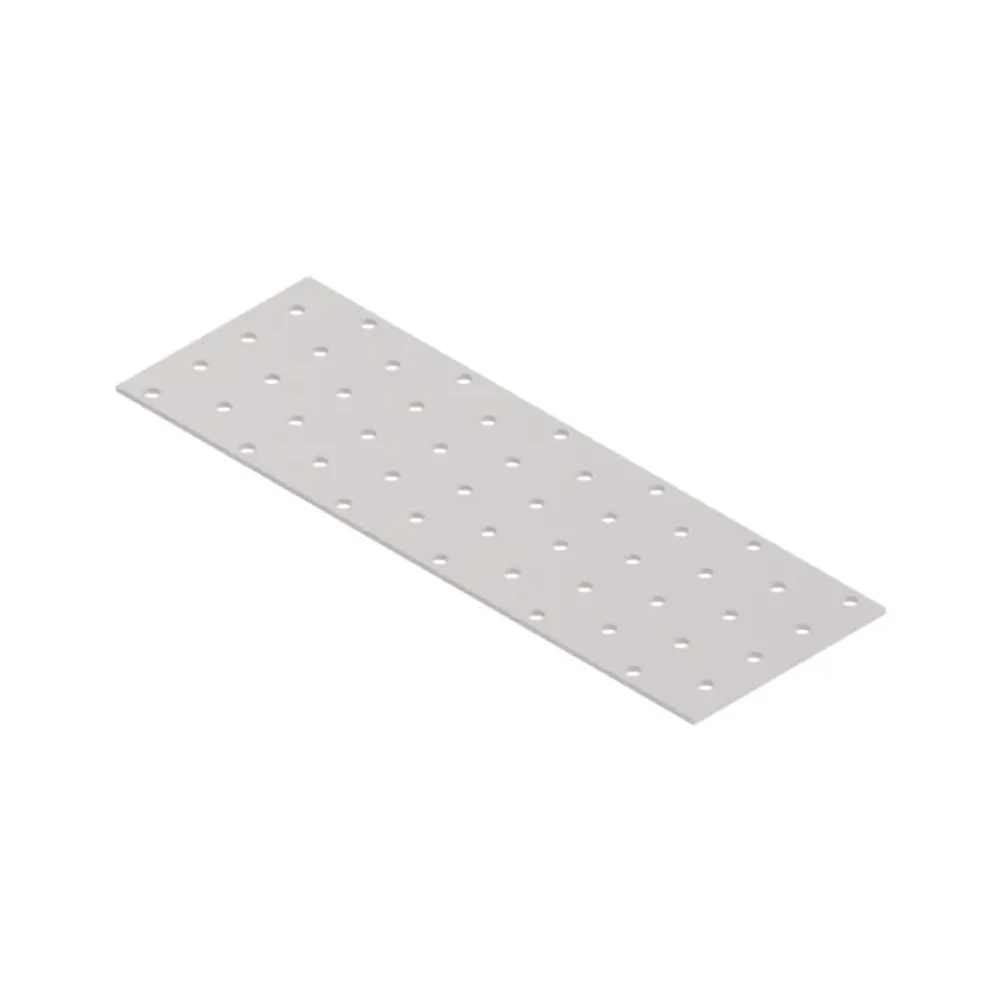 Összekötő lemez horganyzott perforált 80x240x2mm