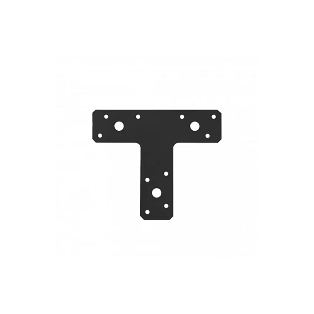 Összekötő Lemez "T" 150X127X38mm Fekete