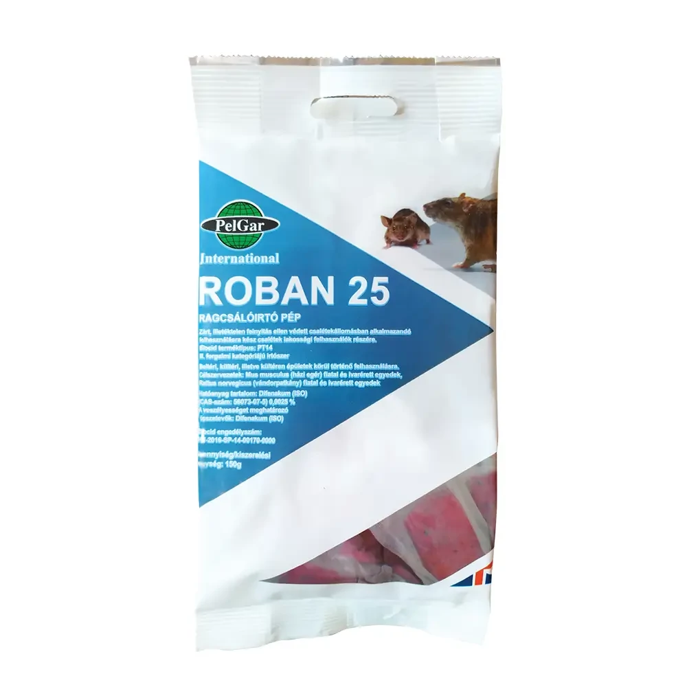 ROBAN 25 rágcsálóirtó pép 150g