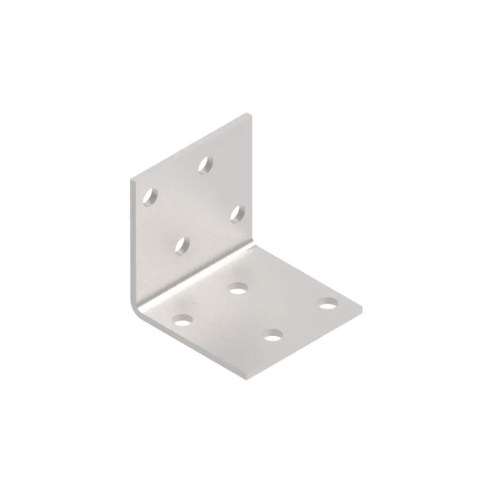 Sarokösszekötő lemez horganyzott perforált 40x40x40x2mm