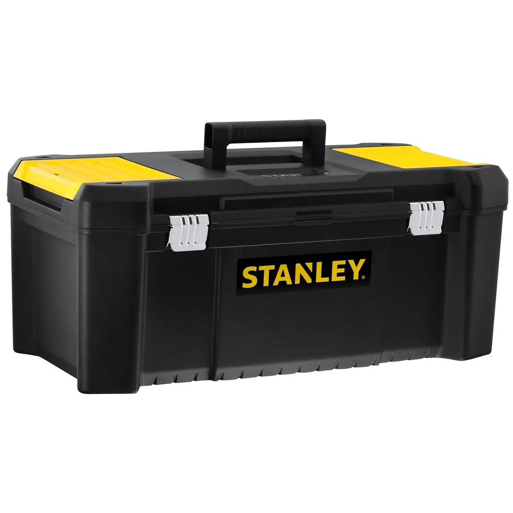 STANLEY essential fémcsatos szerszámosláda 66x33x28cm