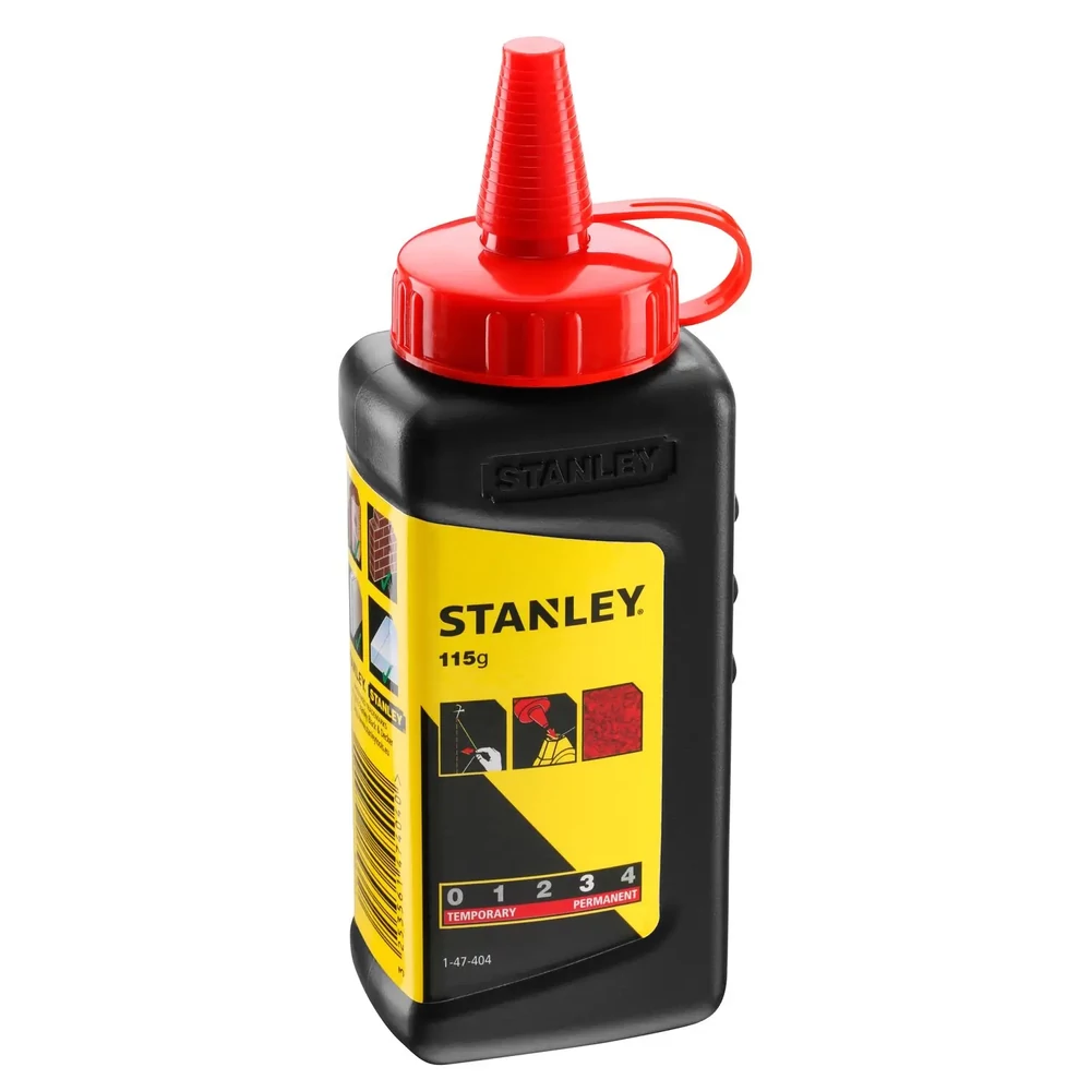 STANLEY porfesték kicsapózsinórhoz piros 115g