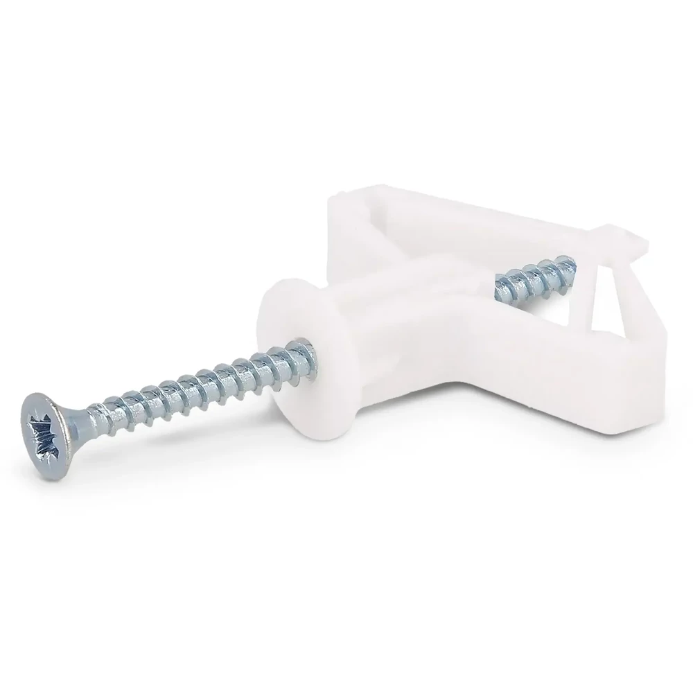 Szárnyas műanyag gipszkarton dübel 10x35mm + csavar 4x60mm (4 db)