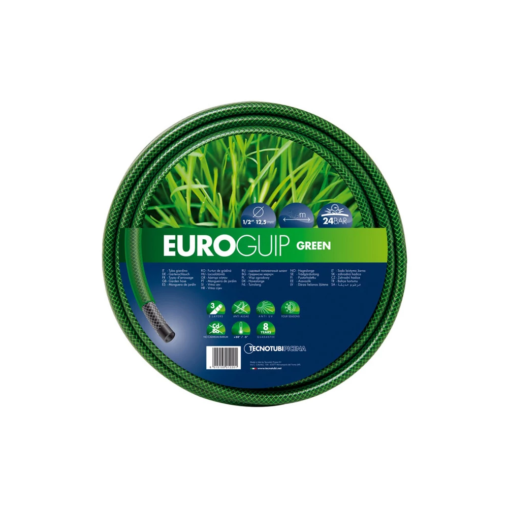 TecnoTubi EuroGuip 3 rétegű locsolótömlő 1" 25m