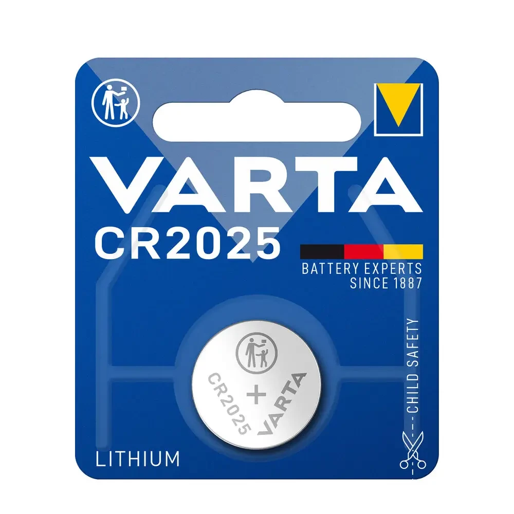 Varta Lithium gombelem CR2025