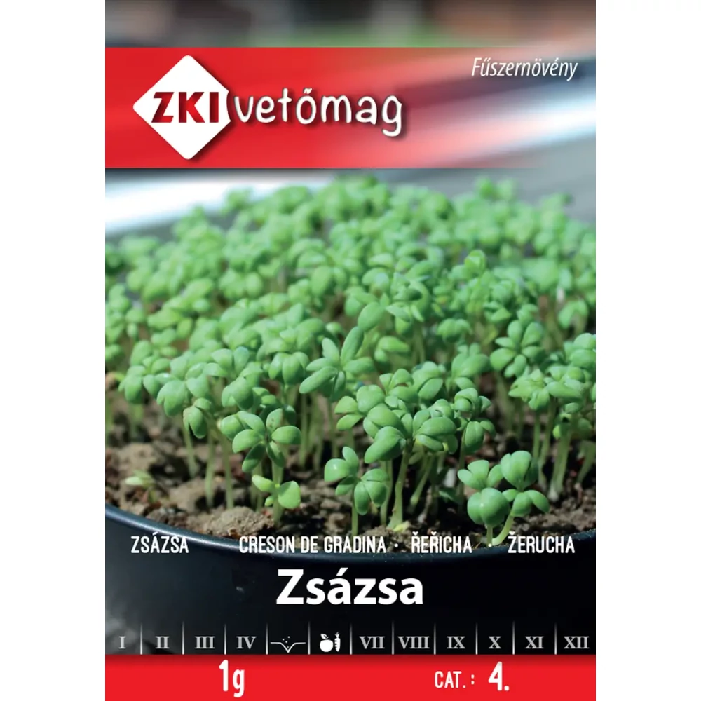 ZKI Fűszernövény (Zsázsa) vetőmag 1g