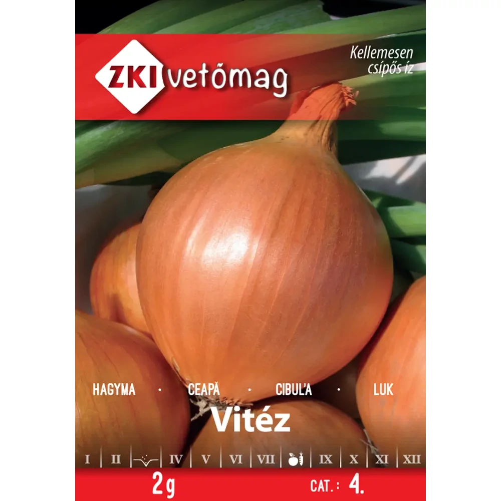ZKI Hagyma (Vitéz) vetőmag 2g