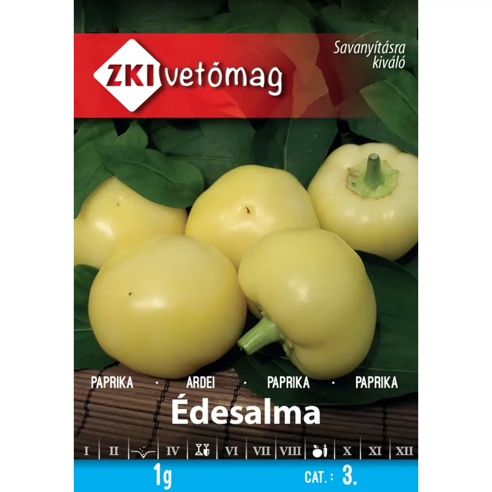 ZKI Paprika (Édesalma) vetőmag 1g