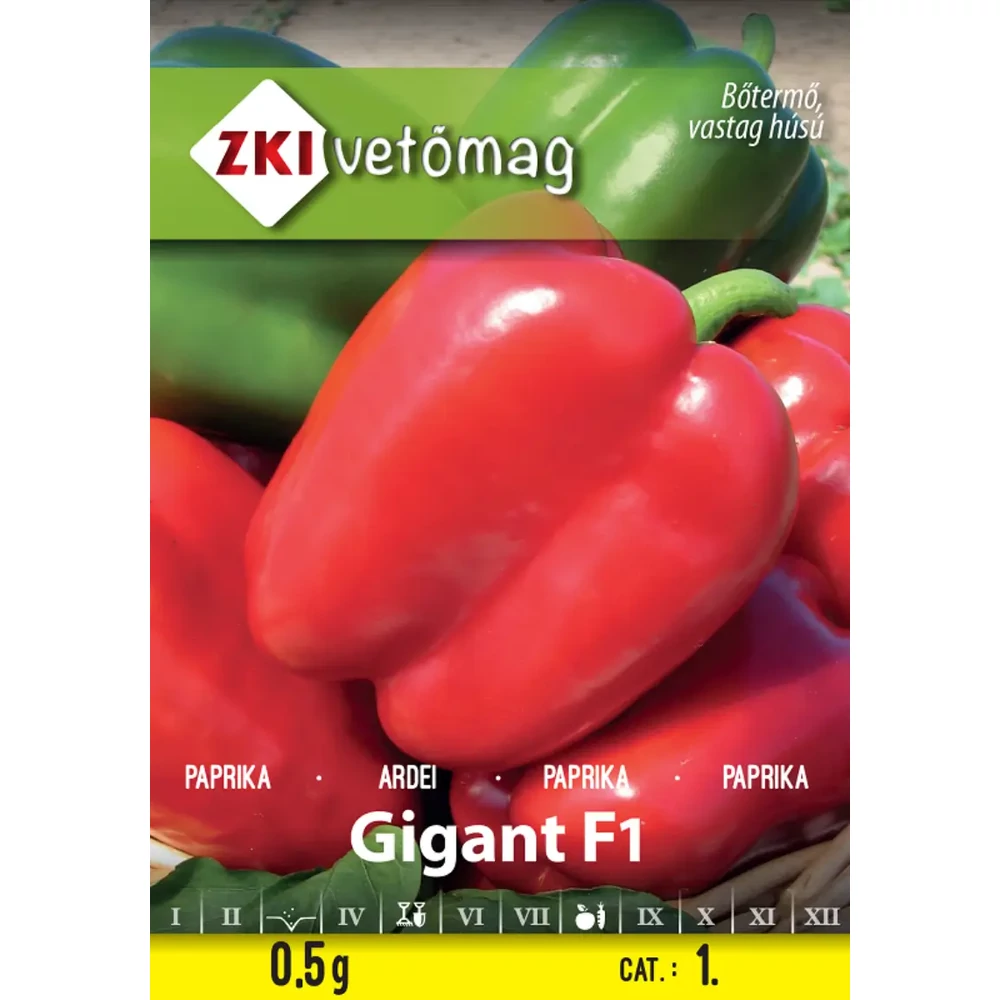 ZKI Paprika (Gigant F1) 0,5g