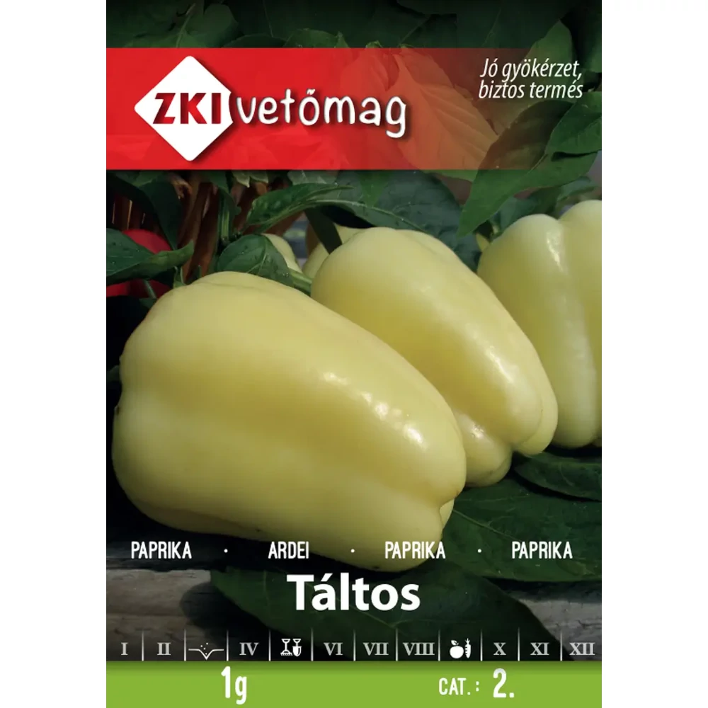 ZKI Paprika (Táltos) vetőmag 1g