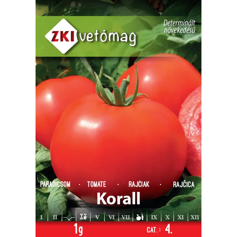 ZKI Paradicsom (Korall) vetőmag 1g