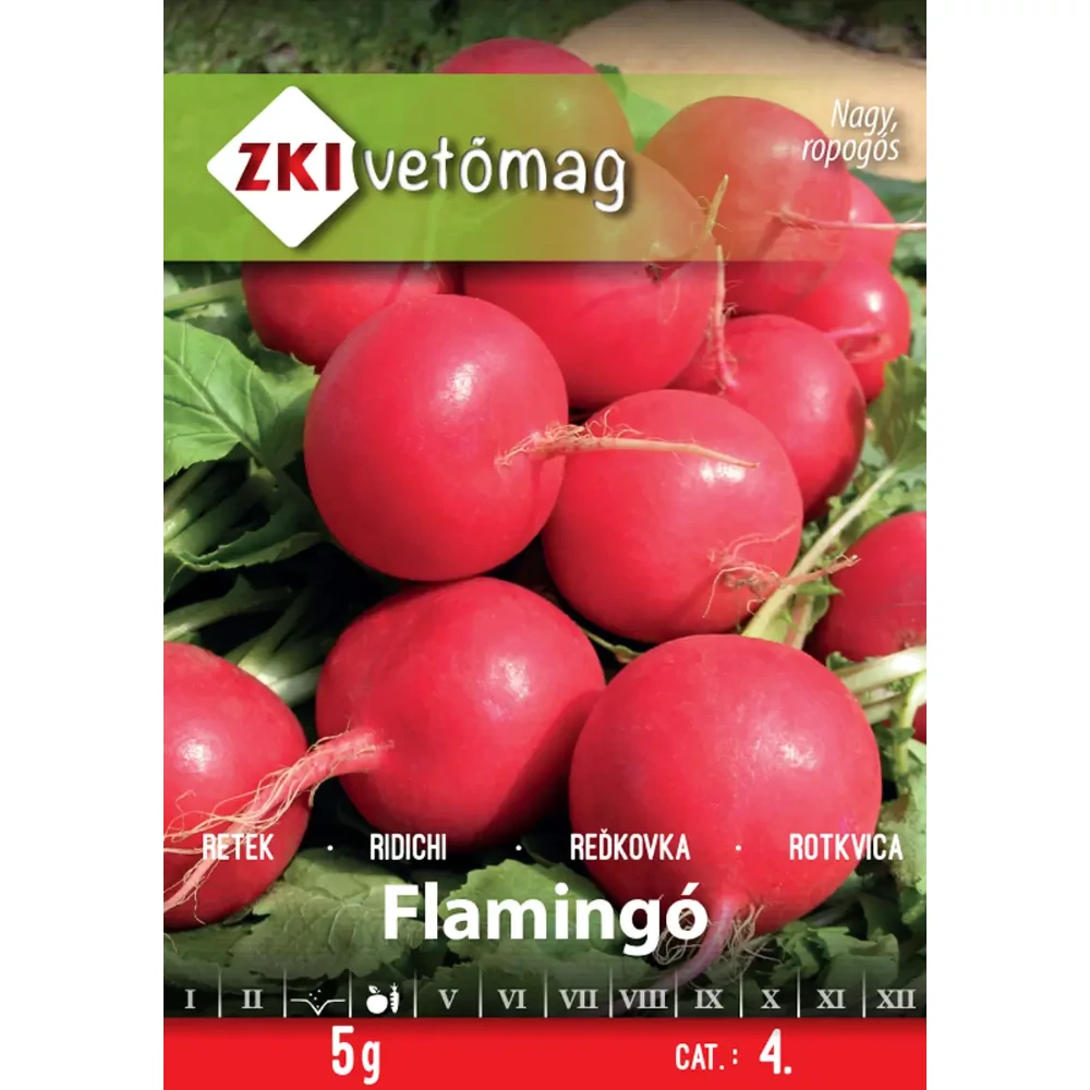 ZKI Retek (Flamingó) vetőmag 5g