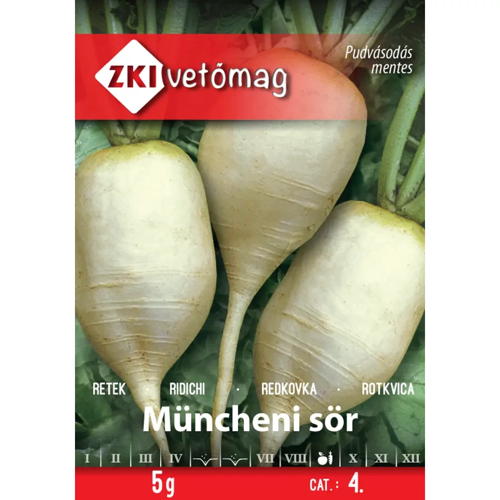 ZKI Retek (Müncheni sör) vetőmag 5g