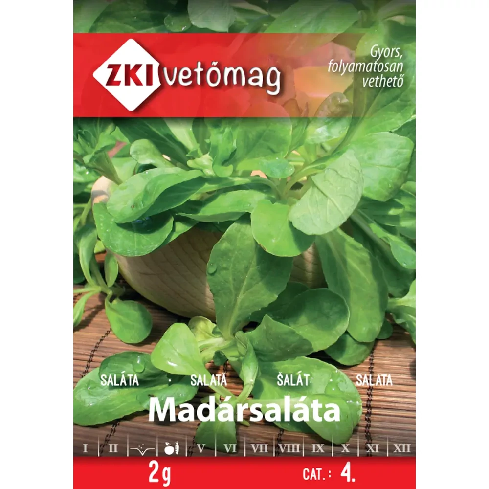 ZKI Saláta (Madársaláta) vetőmag 2g