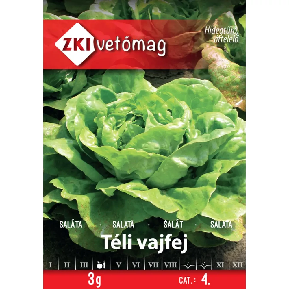 ZKI Saláta (Téli vajfej) vetőmag 3g