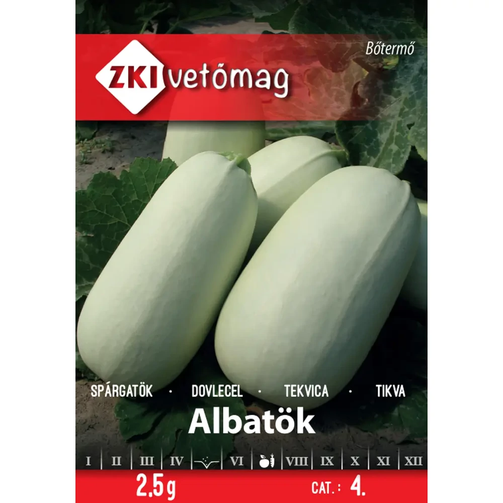 ZKI Spárgatök (Albatök) vetőmag 2,5g