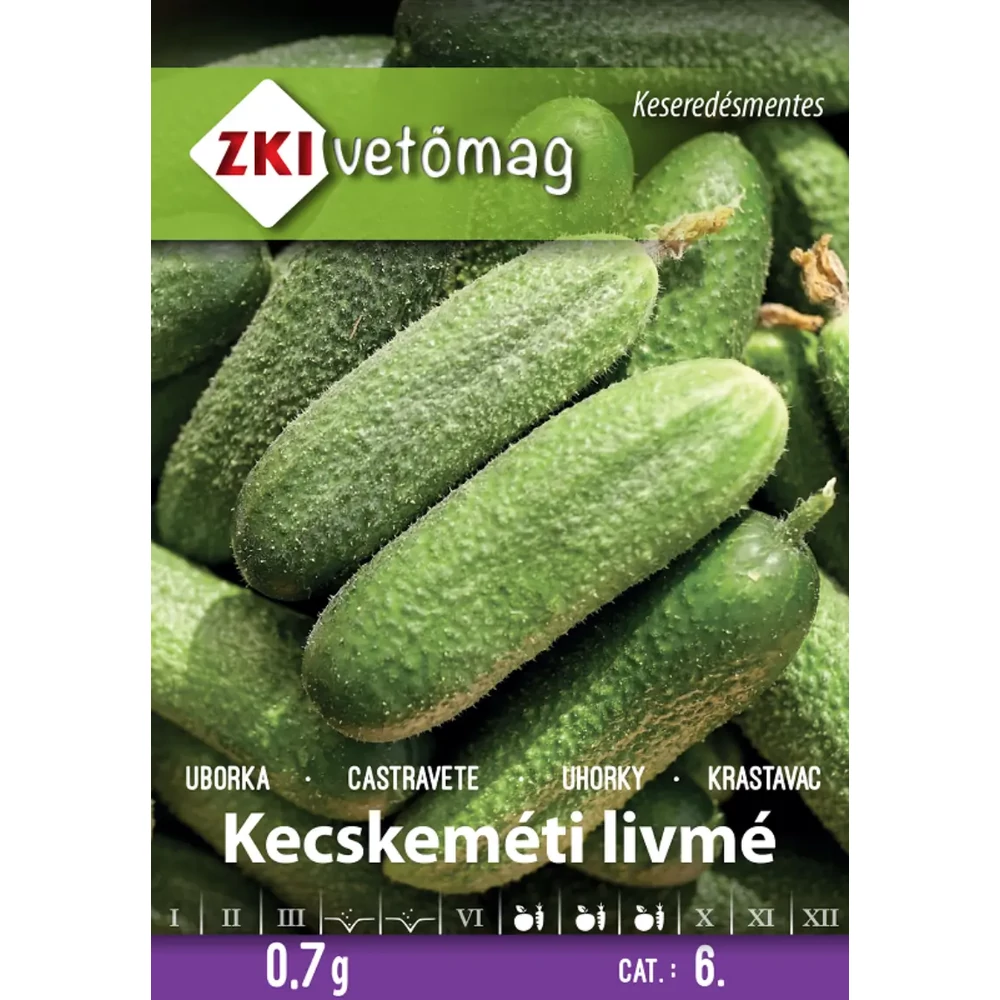 ZKI Uborka (Kecskeméti Livmé) Vetőmag 0,7g