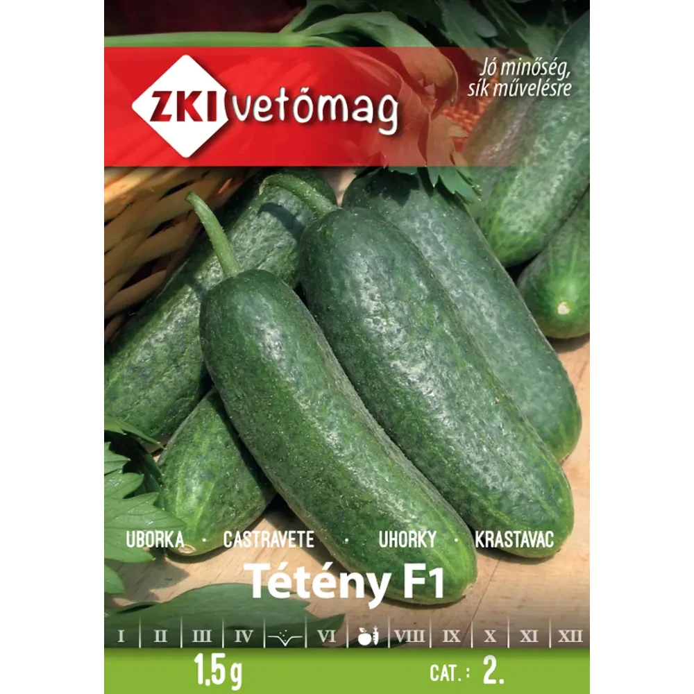 ZKI Uborka (Tétény F1) vetőmag 1,5g