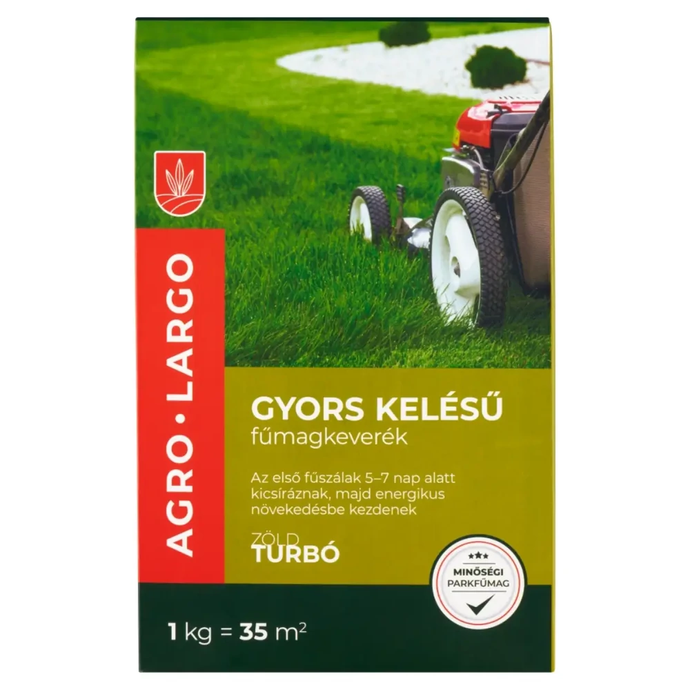Agro-Largo Zöld Turbó gyors növekedésű fűmag keverék 1kg