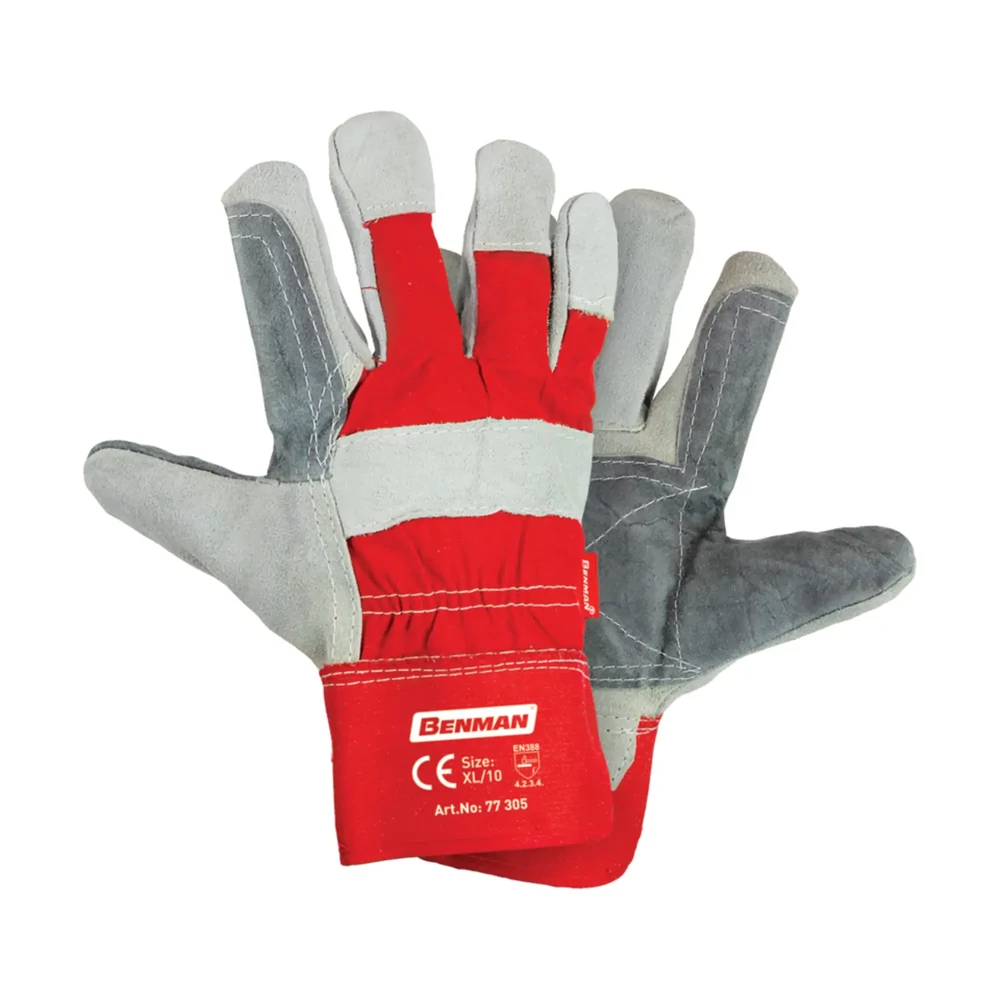 Benman hasított marhabőr rakodókesztyű XL