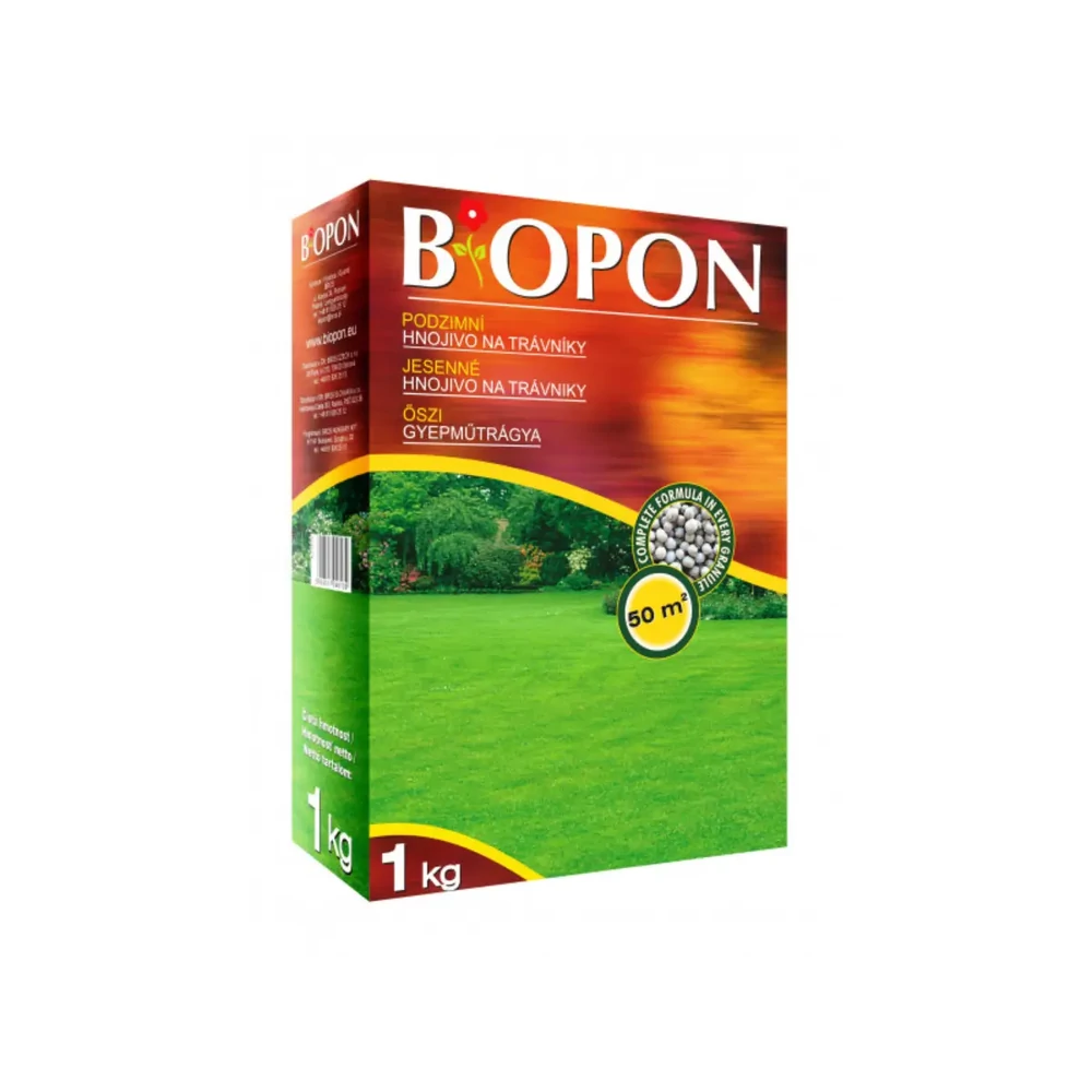 Biopon őszi gyeptrágya (50m2) 1kg Biopon őszi gyeptrágya (50m2) 1kg