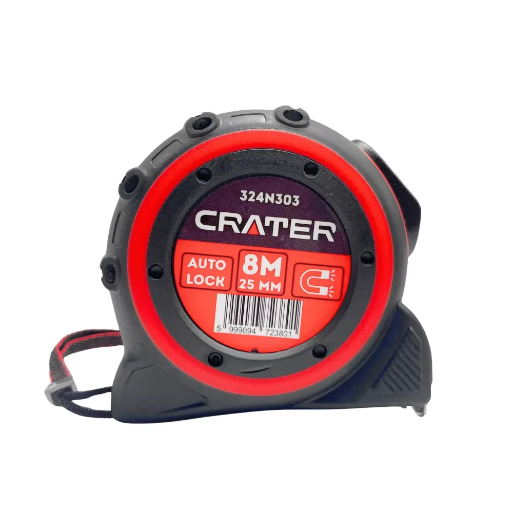 Crater AUTO LOCK mágneses mérőszalag 8m