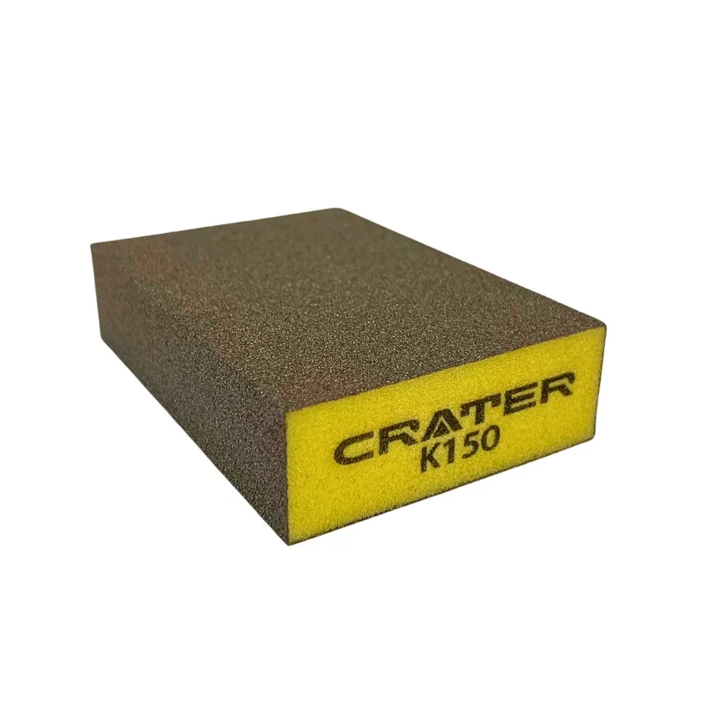 CRATER csiszolószivacs 100x70x25mm K150 közepes