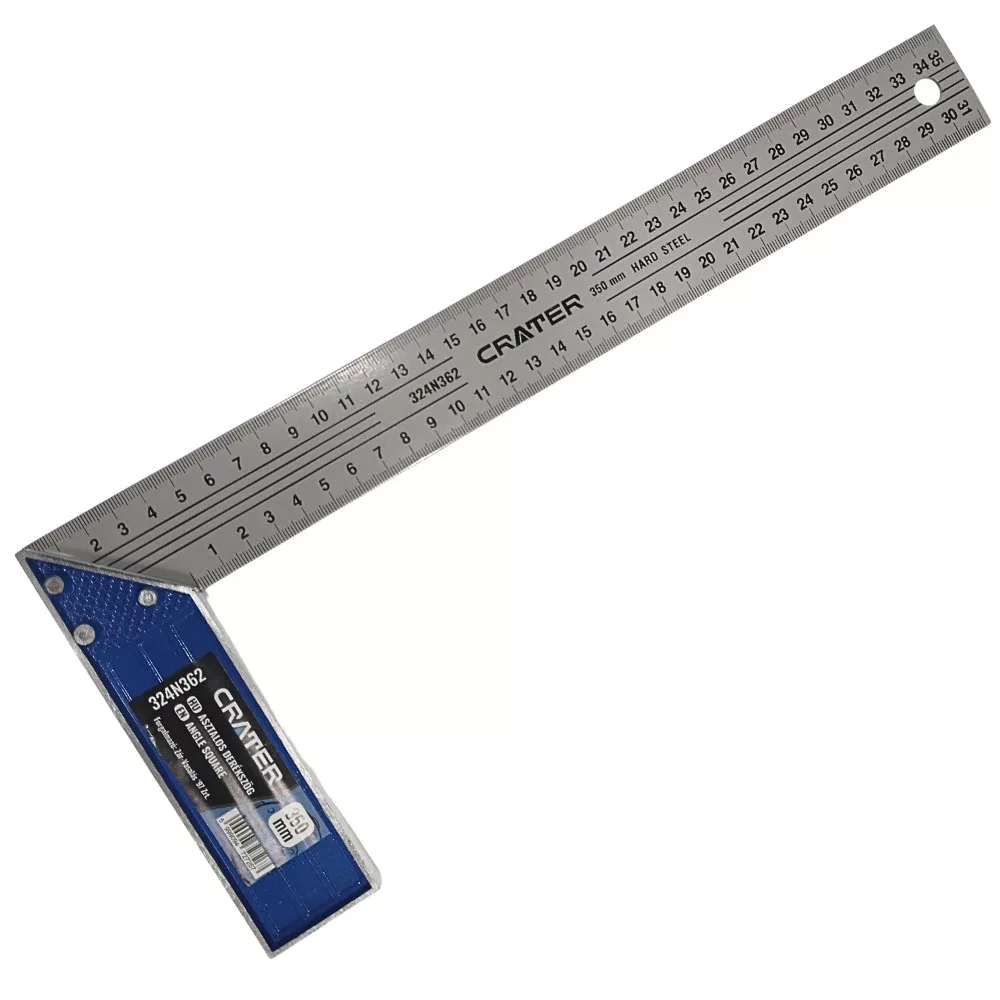 CRATER fém asztalos derékszög 350mm