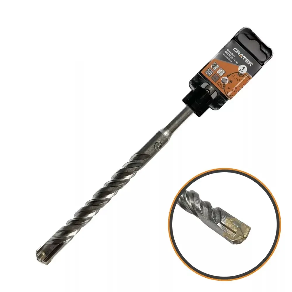 CRATER SDS+ Plus négyélű betonfúró 16x210/150mm