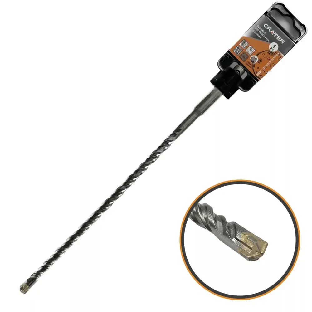 CRATER SDS+ Plus négyélű betonfúró 8x260/200mm