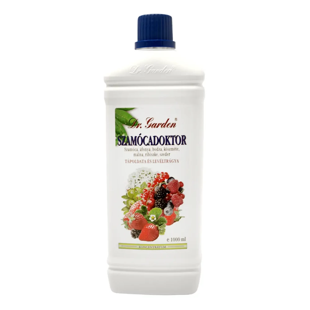 Dr. Garden Szamócadoktor bogyós gyümölcs termésnövelő tápoldat 1L